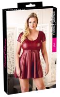 Cottelli Plus Size - A-vonalú miniruha (vörös)