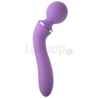 Duo Wand Massage Her kétvégű masszázsfej&amp;amp;#45;vibrátor