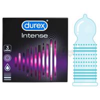 Durex Intense Orgasmic &amp;amp;#45; bordázott és pontozott óvszer(3db) &amp;amp;#45;