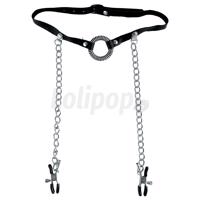 Fetish Fantasy Limited Edition O&amp;amp;#45;Ring Gag and Nipp