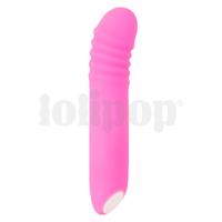 Flashing Mini Vibe világító újratölthető G&amp;amp;#45;pont vibrátor rózsaszín