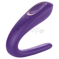 Satisfyer PARTNER &amp;amp;#45; vízálló, akkus párvibrátor (lila)