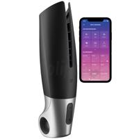 Satisfyer Power &amp;amp;#45; okos, akkus maszturbátor (fekete&amp;amp;#45;ezüst)