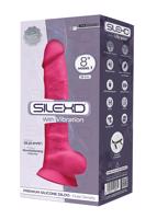 Silexd 8 - alakítható - herés vibrátor - 20cm (pink)