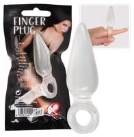 You2Toys - Finger Plug - análujj plug (áttetsző)